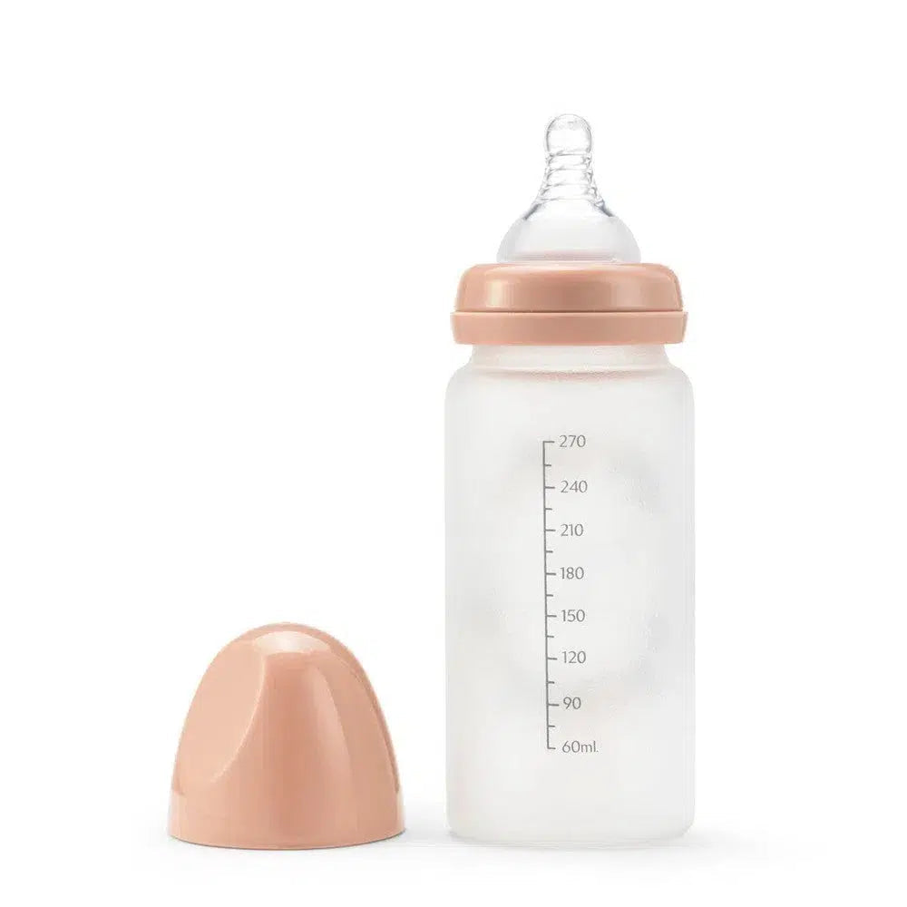 Babyflasche aus Glas - Happiness is born
