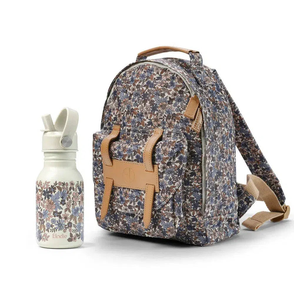 Kinderrucksack und Trinkflasche Blue Garden Set