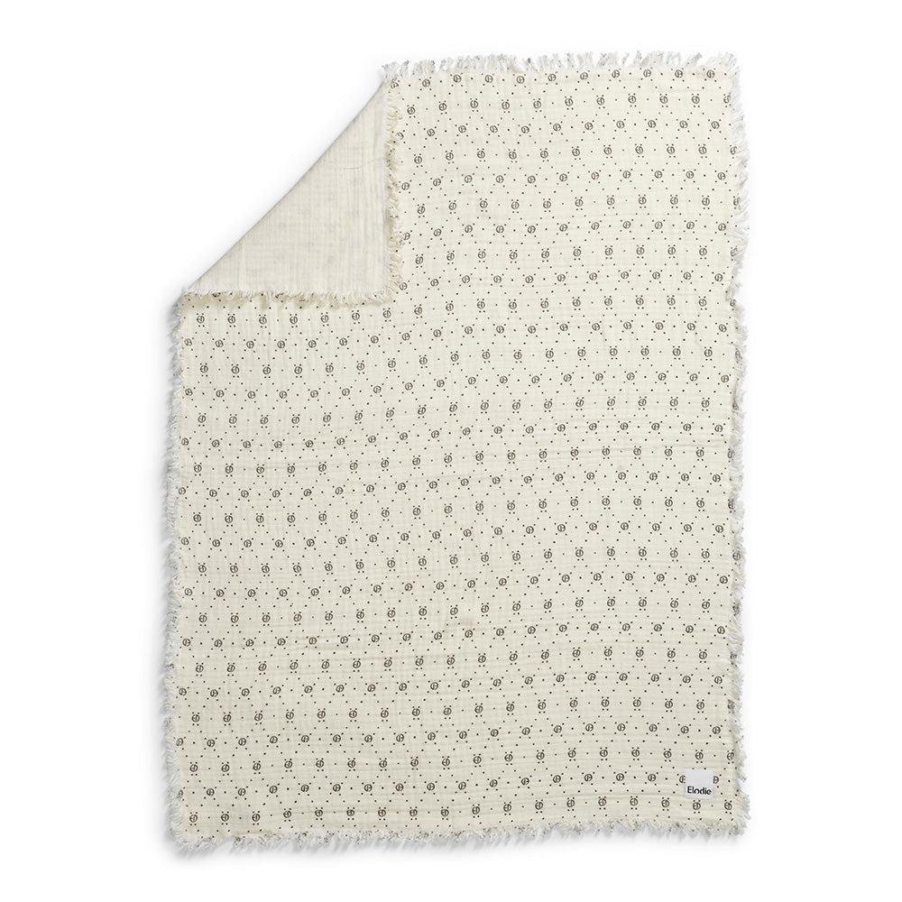 Soft Cotton Decke - Monogram